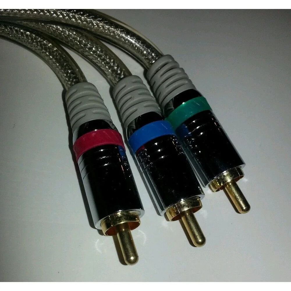 Philips 24K Gold Plated 6 ft Component Video Cable for HDTV SWV3302W/17 6'